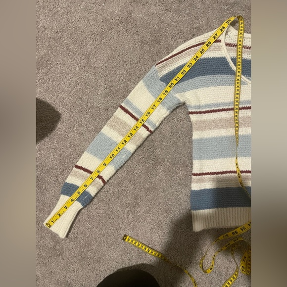 Abercrombie & Fitch Striped Sweater SZ S - Picture 7 of 7